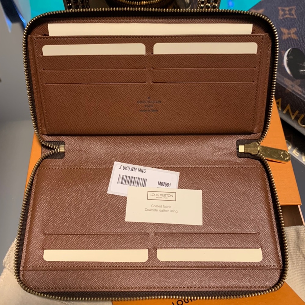 💯🆕❤️ Authentic Louis Vuitton Large Zippy Organizer - Picture 2 of 14